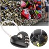 Love Heart Lock, Heart Shape 3 Digit Code Combination Luggage