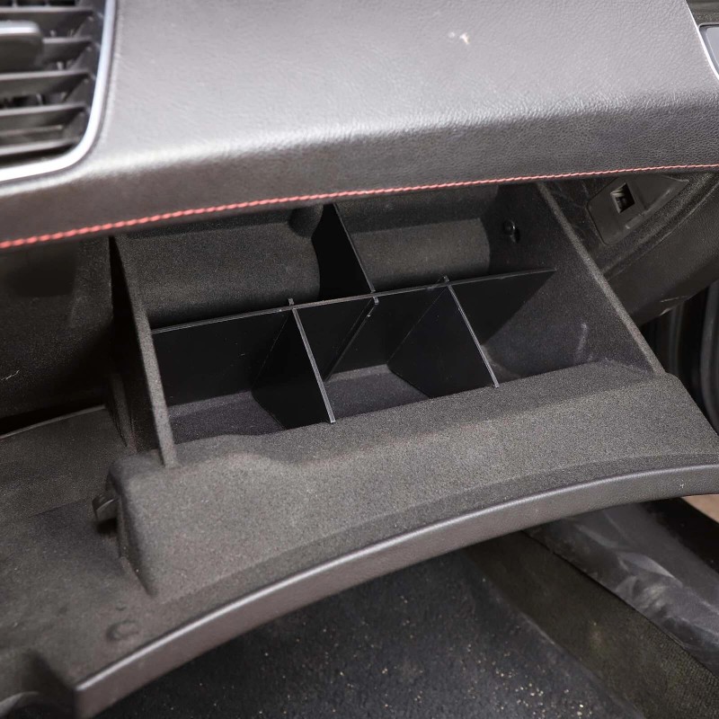 encar88_8 Co-pilot Storage Box Glove Box Organizer Insert Divider For