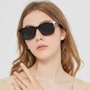 CARFIA Retro Polarised Sunglasses for Women UV400 Protection Driving Outdoor