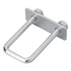 Lashing Brackets, Rectangular U-Brackets with Plate & Nuts, M10 Galvanised,