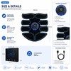 EMS Abdominal Muscle Stimulator for Home Fitness – USB Rechargeable