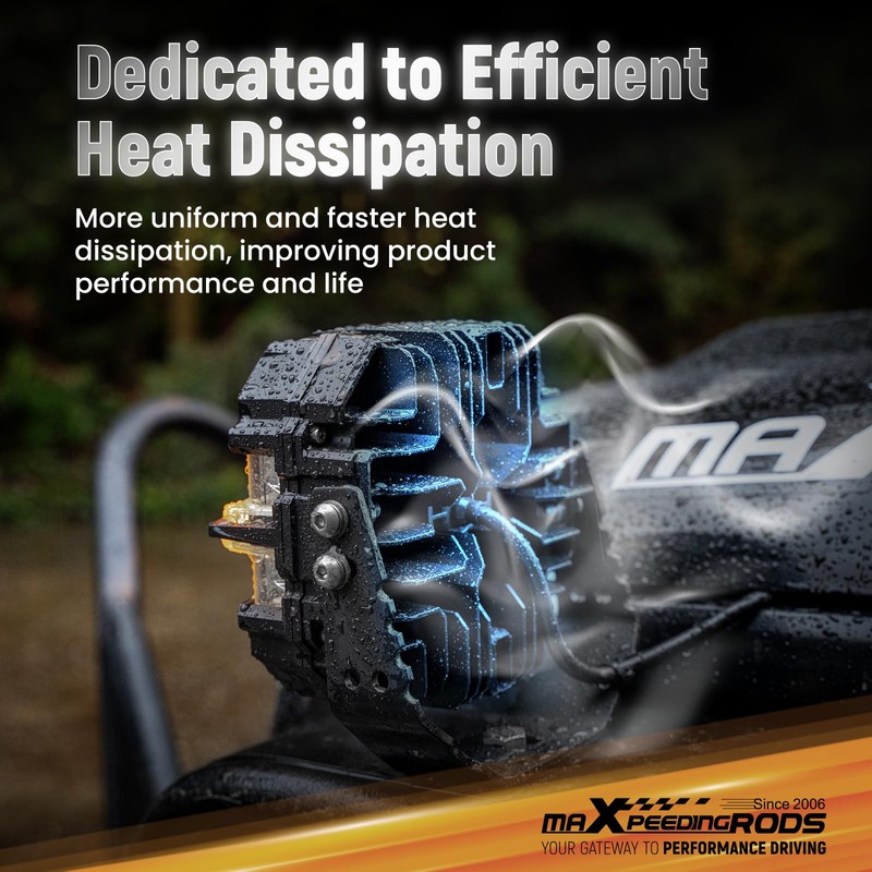 maXpeedingrods 2 X 3.5 Inch Off Road Lights 160W 19200LM,