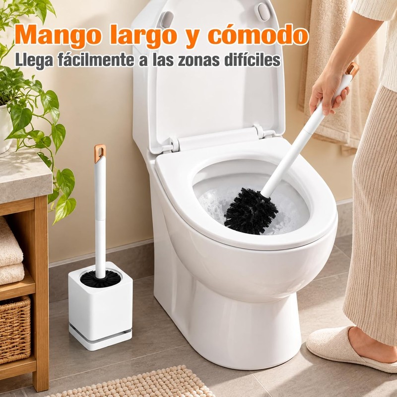 Escobilla para Inodoro ALIMOTA DHE-3124 Set de 2 Unidades con