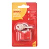 Amtech T0703 30mm Rhombic Chrome Plated Iron Padlock