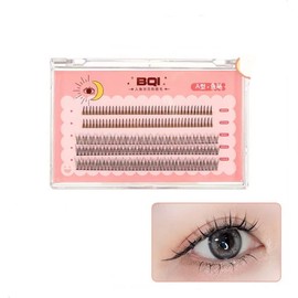 Partial False Eyelashes, Natural, Popular, DIY, Easy Eyelashes, 0.4 - 0.4 inches (9 - 11 mm), Lower 5 Types of Eyelashes, Create the Most Natural and Rich Eye Makeup