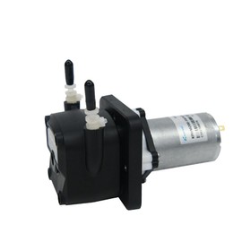Small peristaltic pump 12V dc motor Kamoer KPHM200 high flow laboratory High-Precision liquid dosing Pump 3.2 mm ID ×6.4mm OD，200ml/min (12V)