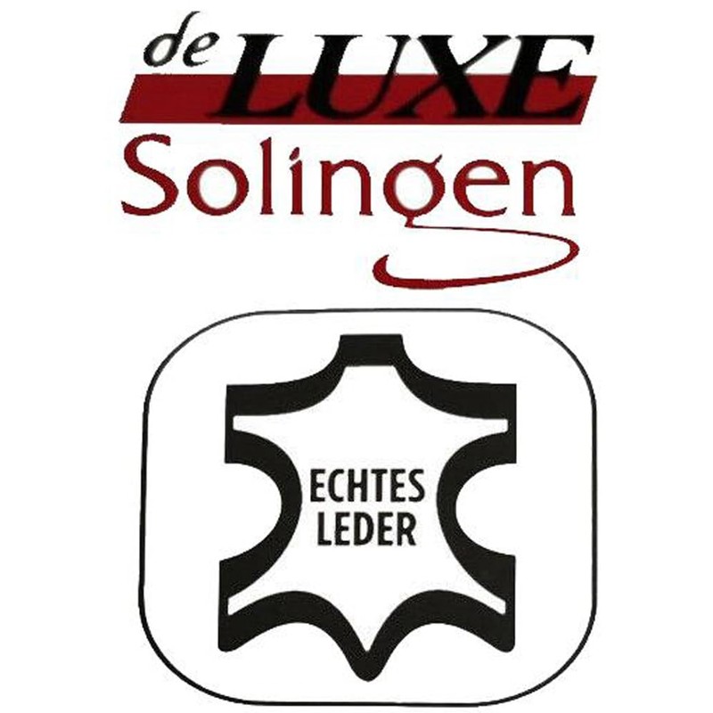 Solingen 12-Piece Manicure Set with Leather Case Nail Care (White)