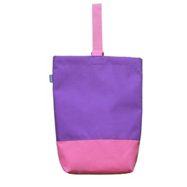 Shoe Bag, Kids' Shoe Case, Indoor Shoe Bag, Kindergarten Supplies, with Deodorizing and Antibacterial Functions, purple pink