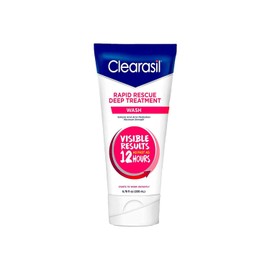 Clearasil Rapid Rescue Deep Treatment Wash, 6.78 oz. (packaging may vary) (Pack of 6)