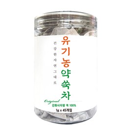 Sanhaerang Organic mugwort tea 1g x 45 tea bags / 유기농 약쑥차 1g x 45티백