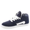 Etnies Men's MC Rap Hi Top Skate Shoe, Navy/White, 8