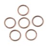 HDSupplies - 200 anillos de 4 mm, cobre envejecido, calibre