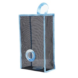 BAOPUSHIDAJILI Grocery Bag Storage Bag Plastic Bag Holder Wall Mount Holder Dispenser Mesh Hanging Storage Bag Dispenser Plastic Bag Dispenser for Home Kitchen Garbage Bag Storage