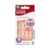Kiss Everlasting French Nail Manicure, Chip-Free, Flexi-Fit Technology, Real Short,