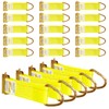 MorScan 20 Pack E-Track 2" x 6" Rope Tie-Offs, E