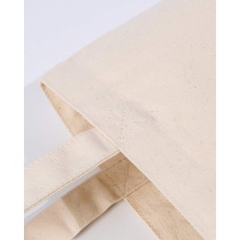 Printstar TWT 00780-TWT_M Canvas Two-Tone Tote, M, natural/navy