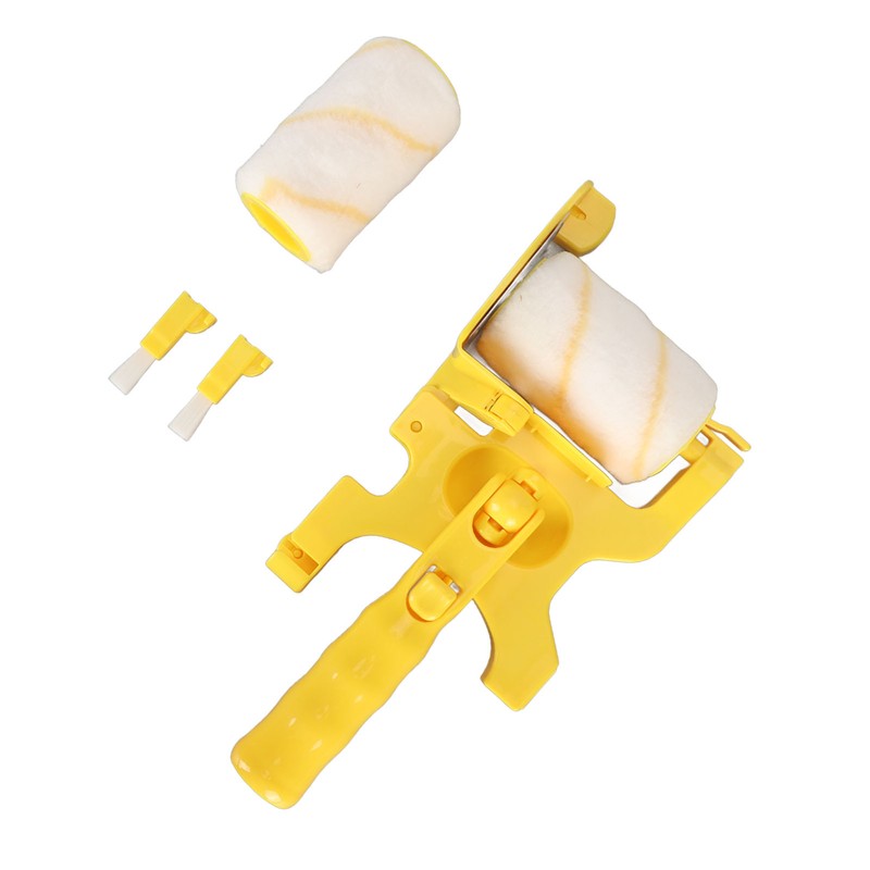 Edger Roller Brush Long Handle Multifunctional Handheld Paint Roller Brush