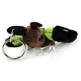 Moosi Butterfly Plush Key Ring Green Plush Toy Cuddly Toy