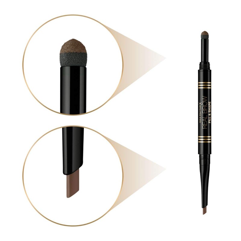 Max Factor Real Brow Fill & Shape Pencil, 10 g
