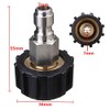 MiguCo High Pressure Washer Quick Connect M22-14mm X 1/4 Inch
