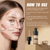 2Pcs Liquid Concealer Makeup, Eye Concealer, Full Coverage Concealer For