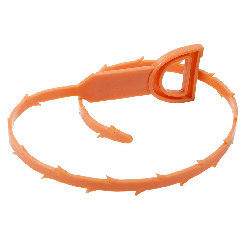 Jacent Reusable Flexible Drain Cleaner Snake, 20 Inches Long -