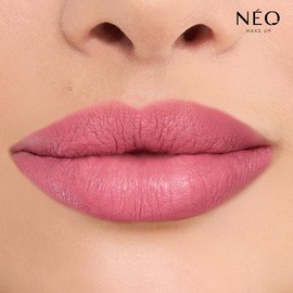 NEO MAKE UP Lippenstift 3,5 g - Light Pink - 04 EVERYDAY IS PINK - Make Up - Schminke - Lipstick - Lippenstifte - Schminken - Langanhaltender Lippenstift