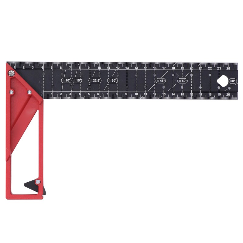 Woodworking Square Multi Angle Professional L Shaped Aluminum Alloy Scribing