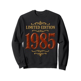 40th Birthday Man Woman 40 Years 1985 Decorative Funny Gift Sweatshirt