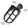 WEIYINGSI Dirt Bike Foot Pegs, Motorcycle Footpegs Pedals for 50CC