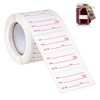 Aniyoo Food Labels, 500Pcs Red Food Labels Stickers 5cm*2.5cm Freezer