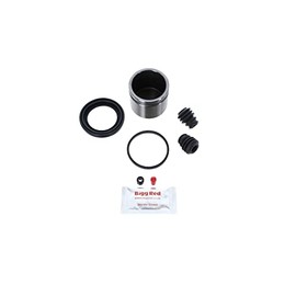 Bigg Red - Front Left or Right Brake Caliper Repair Seal Kit and Piston - Compatible with 2 2014-2020
