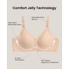Owucozy Womens Bras No Underwire Full Support Padded Push Up