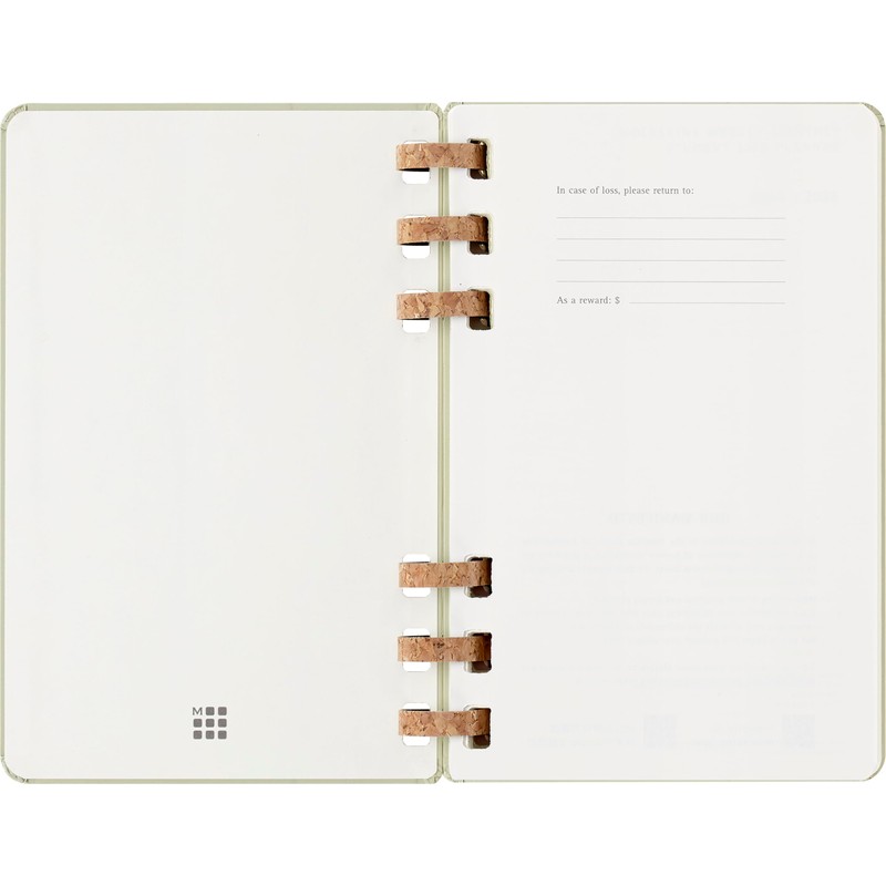 Moleskine Spiral 12 Month 2026-2026 Academic Year Planner, Hard Cover,