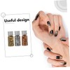 DOITOOL Foil Decorations 1 Set Nail Foil Flakes Glittery Nail