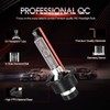 Torchbeam D2S HID Xenon Headlight Replacement Bulbs, High Low Beam,