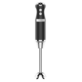 Westinghouse Hand Blender - 5-Speed Immersion Blender with Turbo Function, Stainless Steel Blades & Rod, 500W Power, Detachable Easy Clean Design, Best for Smoothies & Soups - Retro Appliance, Black