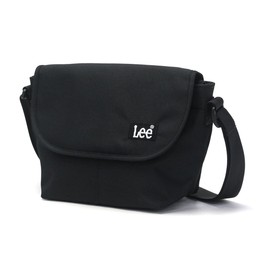 Lee 320-3725 Mini Shoulder Horizontal Flap Box Logo, Trend, Lightweight, Multifunctional, Large Capacity, Sub-back, Black