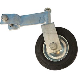 Gate Wheel Swivel Style for Supporting Gates with 1-3/8" Gate Frames - Gate Helper Wheel to Prevent Gate from Dragging - Gate Wheel