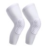 PISIQI Knee Compression Pads Long Leg Sleeve Brace Protection for