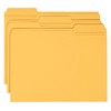 Smead File Folder, Reinforced 1/3-Cut Tab, Letter Size, Goldenrod, 100
