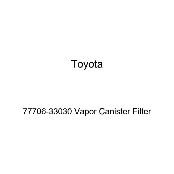 Genuine Toyota Parts - Filter Sub-Assy, Cha (77706-33030)