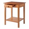 Winsome Studio End Table / Printer Stand, with Drawer, for