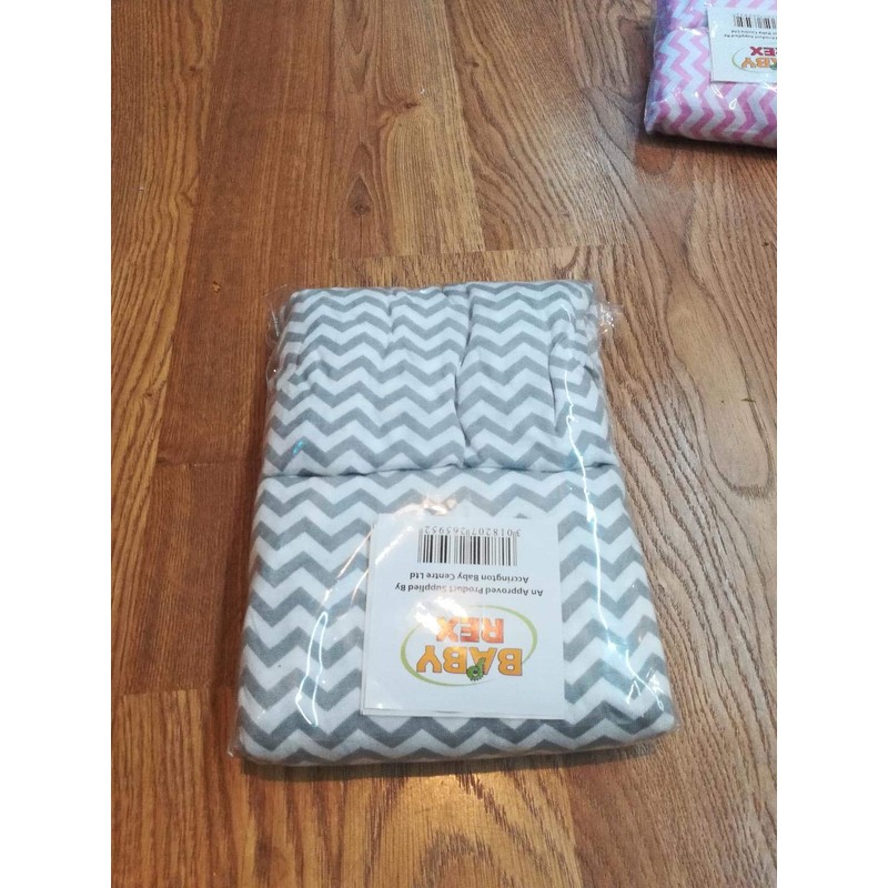 BABY REX® 2 x Travel Cot 95 x 65 Fitted