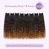 Goddess Box Braids Crochet Hair, 14 Inch Boho Crochet Box