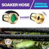 ZGWDrip Soaker Hose 150 FT,1/2 Inch Soaker Garden Hose with