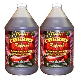 Double Cherry Refresh - Concentrated yet economical deodorant for the removal of unpleasant odors-2 gallon case