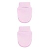 Mini Mart Online Limited Tiny Baby Anti Scratch Mittens, 2 Pairs, Scratch Mitts, Twin Pack 100 Cotton