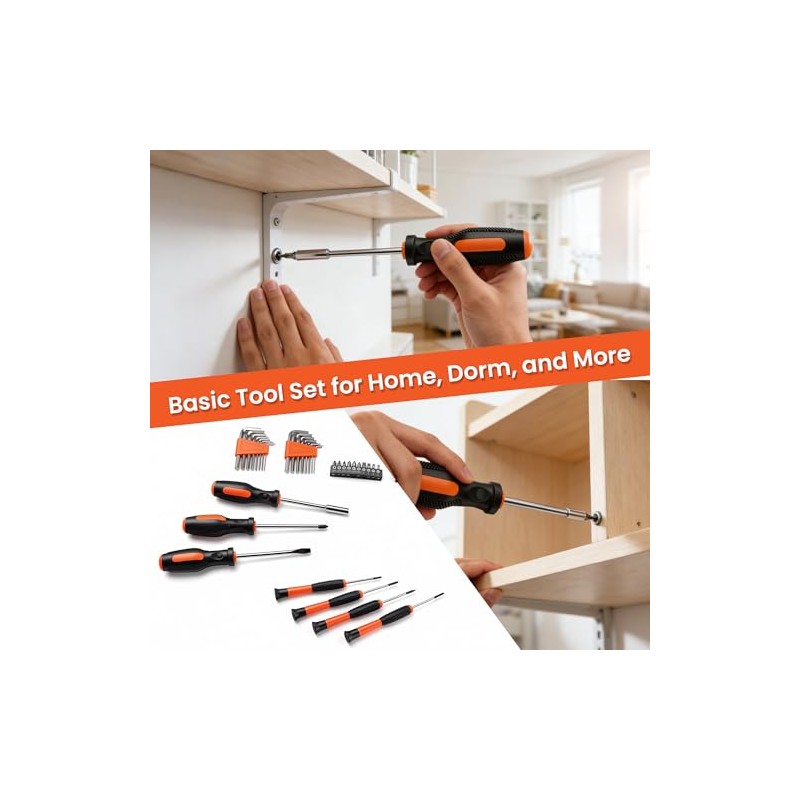 Home Repair Tool Kit 141 Piece General Basic Tool Set