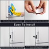 Child Proof Fridge Lock with Adhesive, 1" Refrigerator Freezer Door